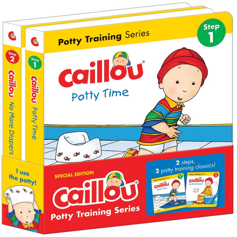 Front cover_Caillou, Potty Training Series