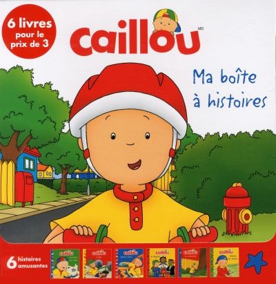 Couverture_Caillou : ma bo&icirc;te &agrave; histoires
