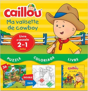 Couverture_Caillou Ma valisette de cowboy