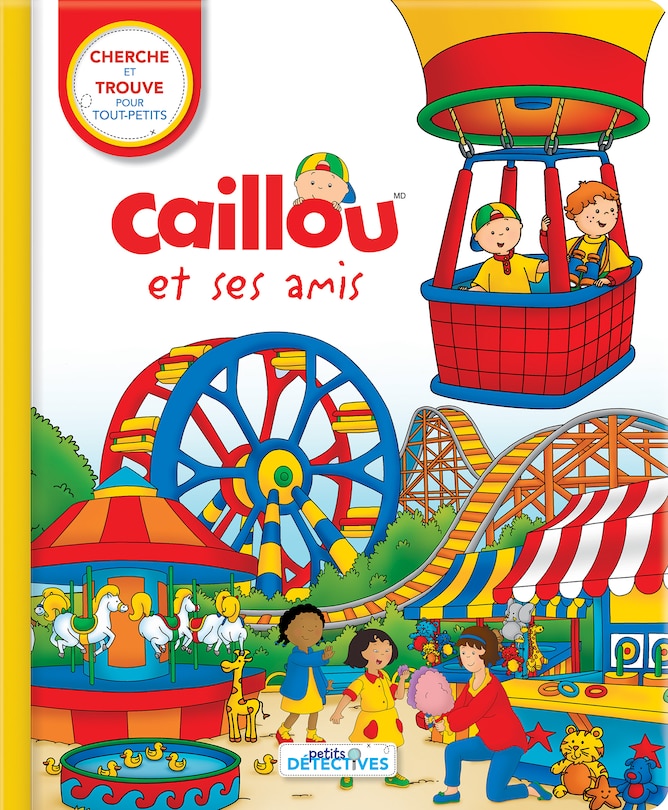 Couverture_Caillou et ses amis : cherche et trouve pour tout-petits