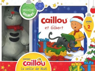 Front cover_Coffret Caillou La Veille De Noel + Peluche