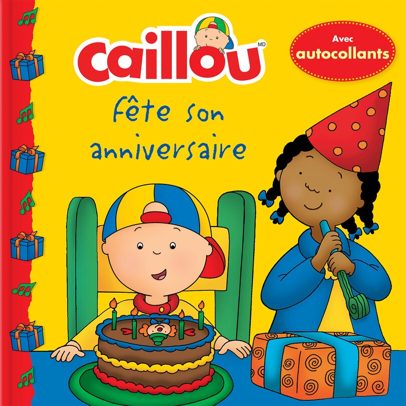 Front cover_Caillou fête son anniversaire