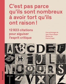 Front cover_C'est pas parce qu'ils sont nombreux à avoir tort qu'ils ont raison!