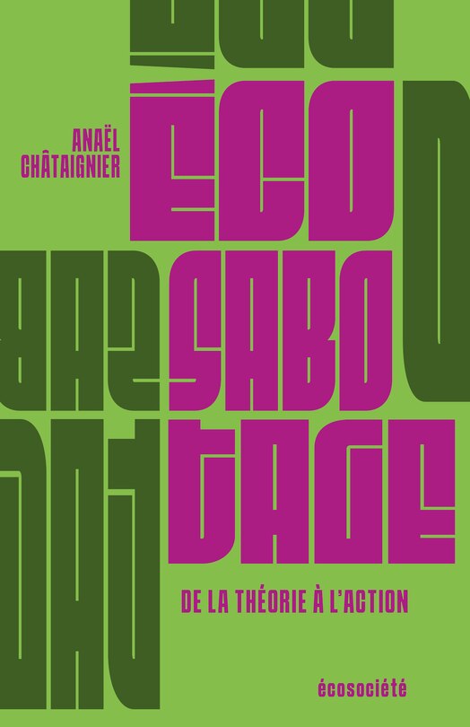 Front cover_Écosabotage