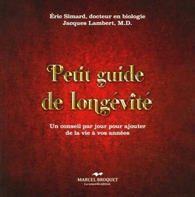 Front cover_PETIT GUIDE DE LA LONGEVITE