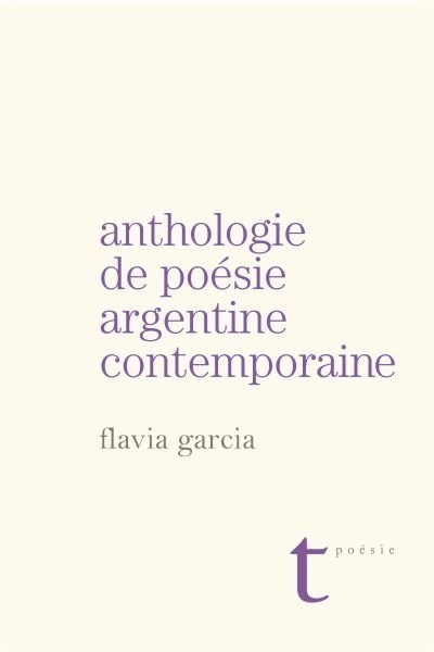 Couverture_Anthologie de poésie argentine contemporaine
