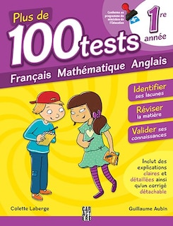 Front cover_100 tests 1re année 3ème édition