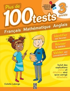 Front cover_100 tests 3e année 3ème édition