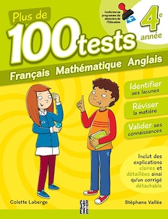 Front cover_100 tests 4e année 3ème édition