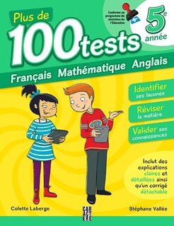 Front cover_100 tests 5e année 3ème édition