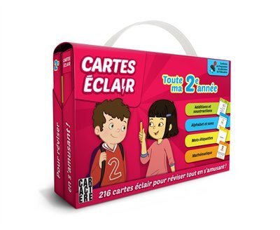 Couverture_Cartes Éclair Toute  ma 2 ième année