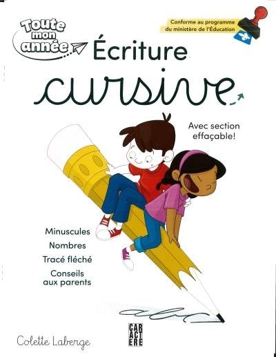 Front cover_Écriture Cursive