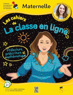 Front cover_LA CLASSE EN LIGNE AVEC MARIE EVE LEVESQUE MATERNELLE