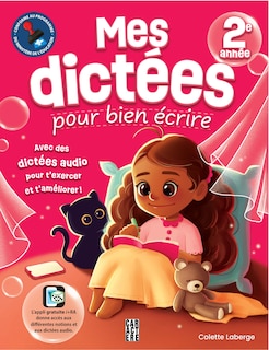 Couverture_MES DICTÉES POUR BIEN ÉCRIRE 2e année
