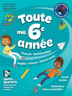 Front cover_TOUTE MA 6E ANNÉE