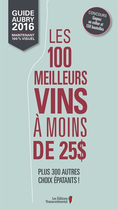 Front cover_Les 100 meilleurs vins à moins de 25\$
