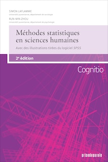 Front cover_Méthodes statistiques en sciences humaines