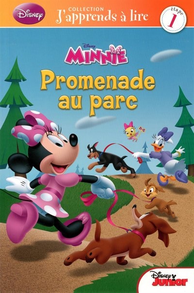 Minnie promenade au parc J'apprends à lire