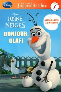 Couverture_La reine des neiges Bonjour Olaf!  J'apprends à lire