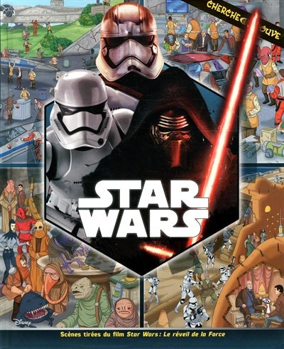 Couverture_Star Wars Le r&eacute;veil de la force Cherche et trouve