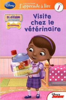 Couverture_Docteur La Peluche Visite chez le v&eacute;t&eacute;rinaire J'apprends &agrave; lire