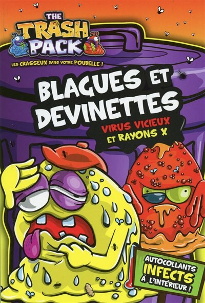 Trash Pack Blagues et histoires dégueu Virus vicieux et rayon X