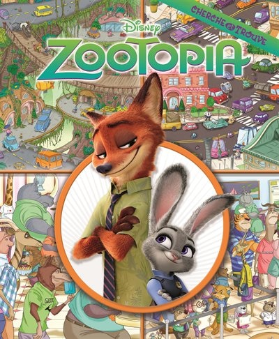 Couverture_Zootopia cherche et trouve