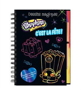 Couverture_Shopkins C'est la f&ecirc;te Dessins magiques