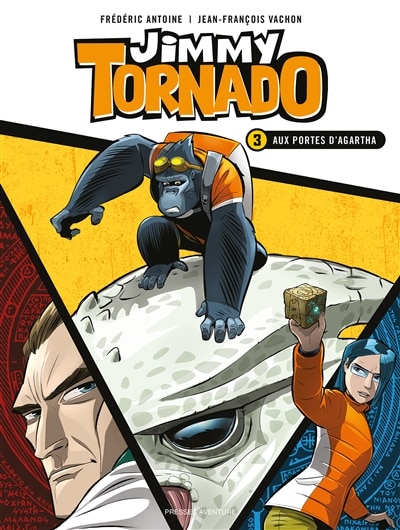 Front cover_JIMMY TORNADO 03 AUX PORTES D'AGARTHA
