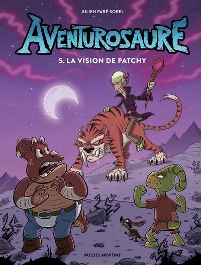 Front cover_AVENTUROSAURE T5 -LA VISION DE PATCHY