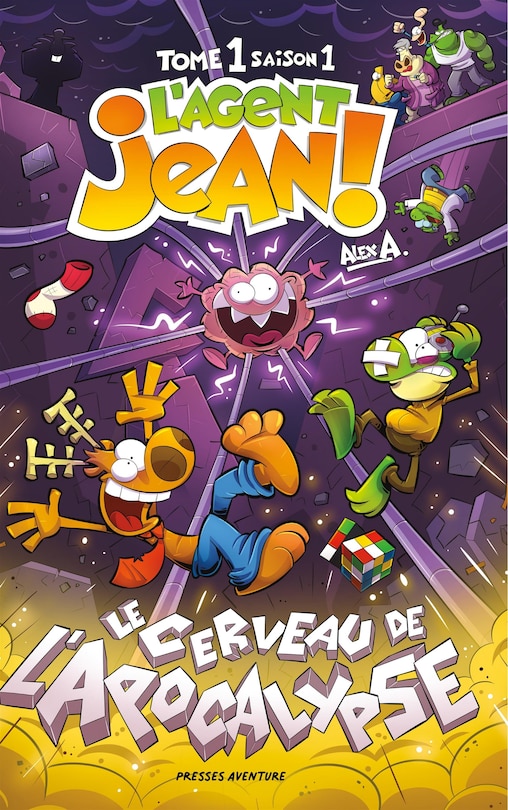 Couverture_Le cerveau de l'apocalypse Saison 1 Tome 1