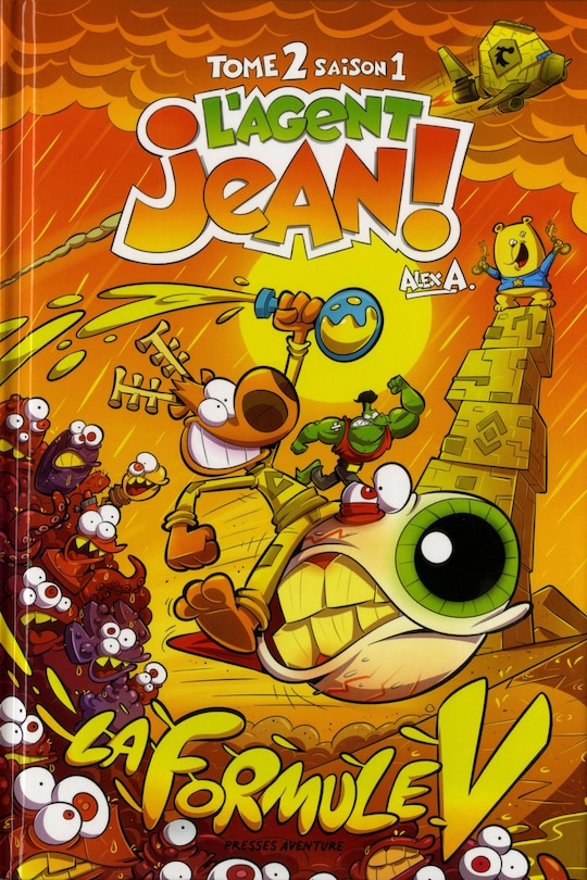 Couverture_AGENT JEAN! SAISON 1 TOME 2 LA FORMULE V