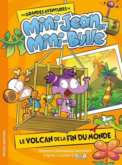 Front cover_Le volcan de la fin du monde
