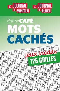Couverture_Mots cachés - Jeux inédits : 125 grilles