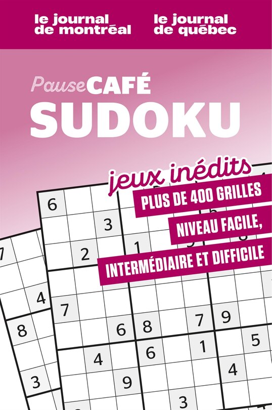 Front cover_PAUSE CAFE. SUDOKU VOLUME 2 NO 1