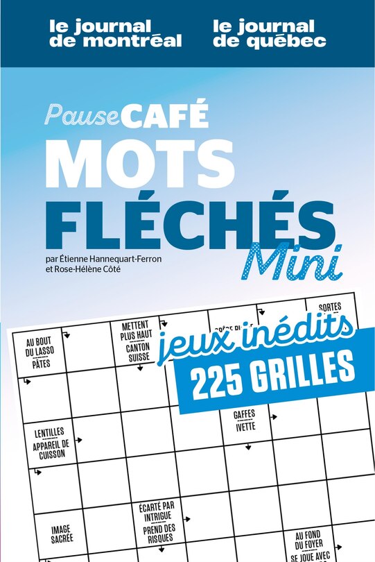 Couverture_PAUSE CAFE. MOTS FLECHES VOLUME 2 NO 1