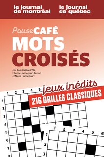 Front cover_Pause café - Mots croisés - Vol. 2 - Nº 2