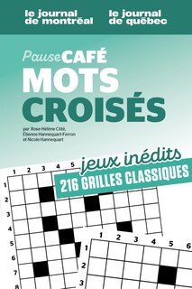 PAUSE CAFE. MOTS CROISES VOLUME 2 NO 1