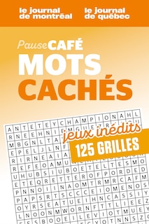 Front cover_Mots cachés - Vol. 2 - Nº 1 : Jeux inédits - 125 grilles