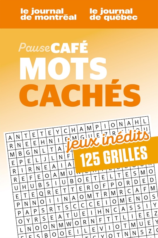 Front cover_Mots cachés - Vol. 2 - Nº 1 : Jeux inédits - 125 grilles