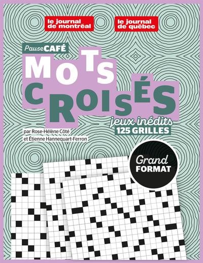 Front cover_Pause café Mots croisés Grand format