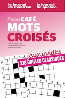 Couverture_Pause café Mots croisés, Vol.3 No.1