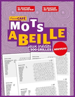 Couverture_Pause café Mots abeille Grand format