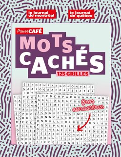 Couverture_Pause cafe : mots caches gros caracteres