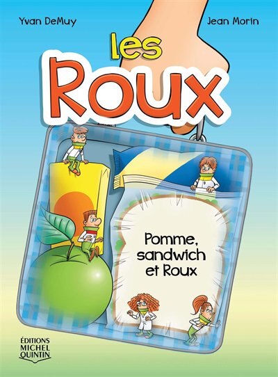 Pomme, sandwich et Roux