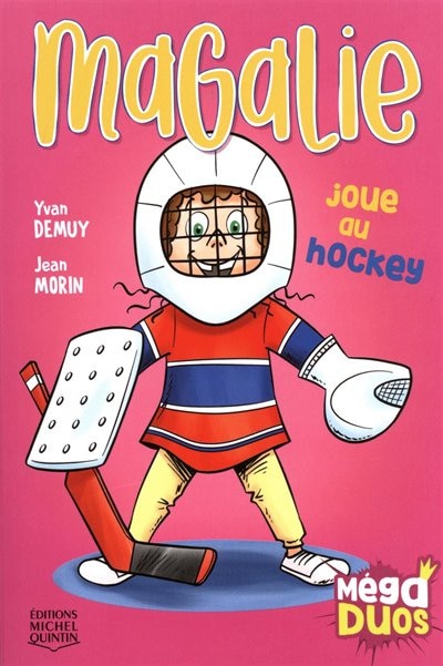 Magalie Joue Au Hockey