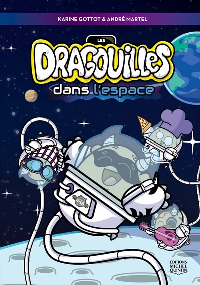 Couverture_Les dragouilles dans l'espace
