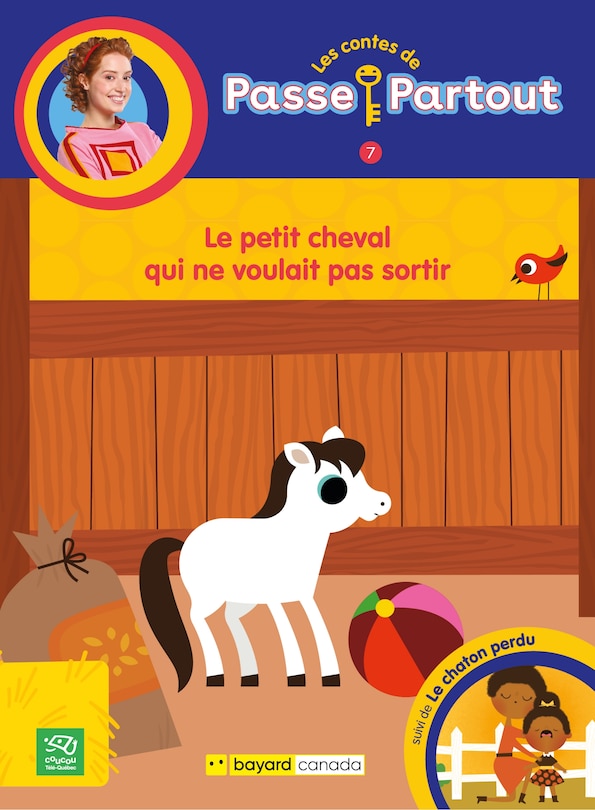 Couverture_Le petit cheval qui ne voulait pas sortir - Le chaton perdu