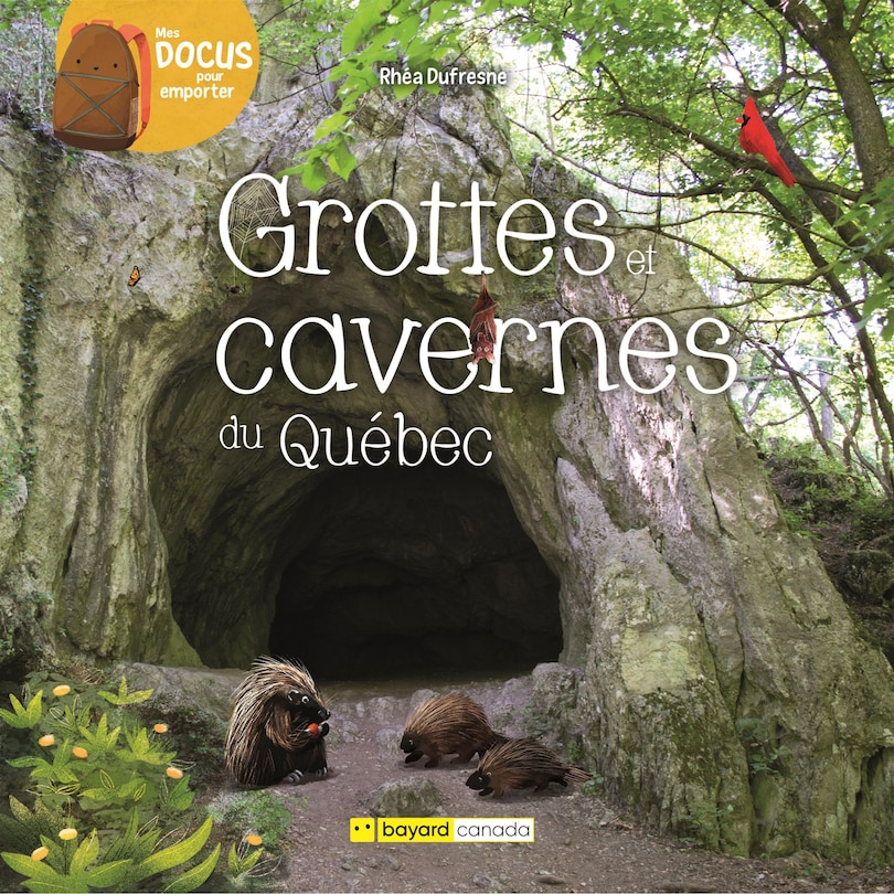 Front cover_GROTTES ET CAVERNES DU QUÉBEC