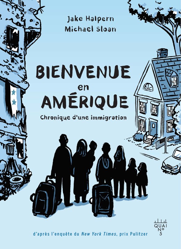 Couverture_Bienvenue en Amérique : Chronique d'une immigration